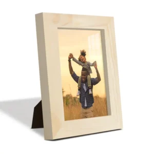 Photo Frame. Real Wood Modern Frame, Palo Santo
